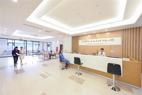 Bình chữa cháy khu vực sảnh lễ tân